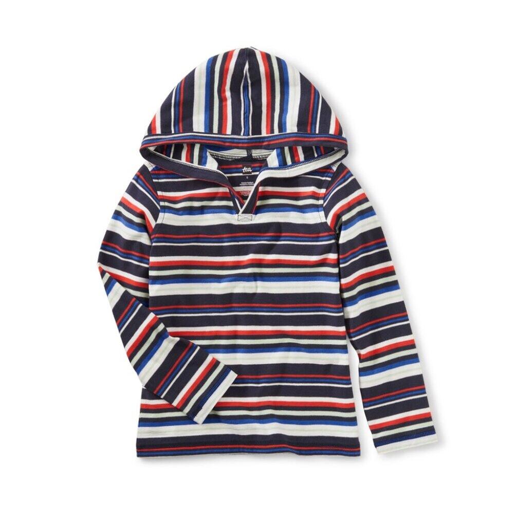 Tea Collection Happy Hoodie in Stripes, 5 - NWT